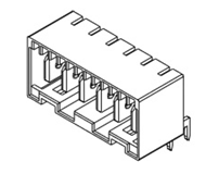 66102P Right-Angle TAB Header